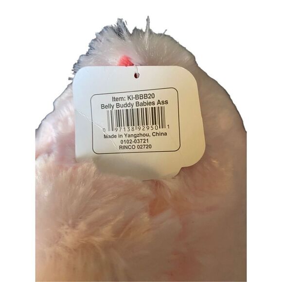 NWT Nanco, billy buddy, pink, plush stuffed animal toy pig 10 x 7 - Picture 6 of 6